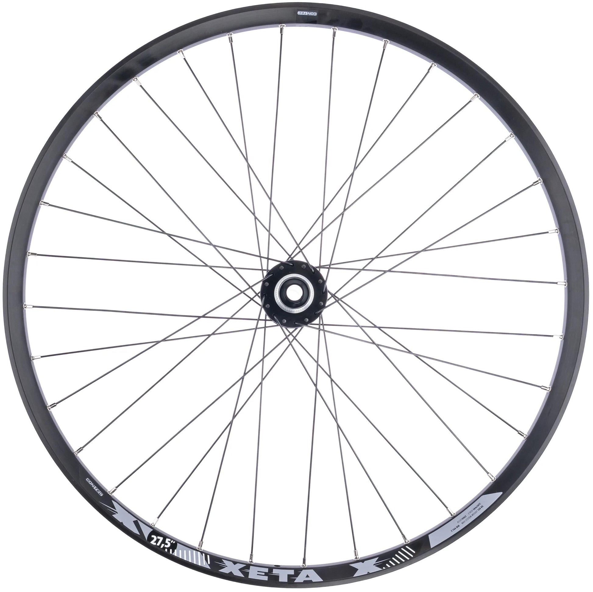 Contec voorwiel xeta core 30 ct vr 27.5 xeta core 30 boost 15mm cl sw 2.00