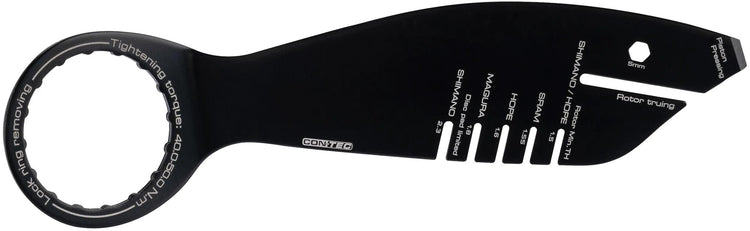 Contec multifunktionswerkzeug tfp-shark ct multitool tfp-shark f.disc brakes black