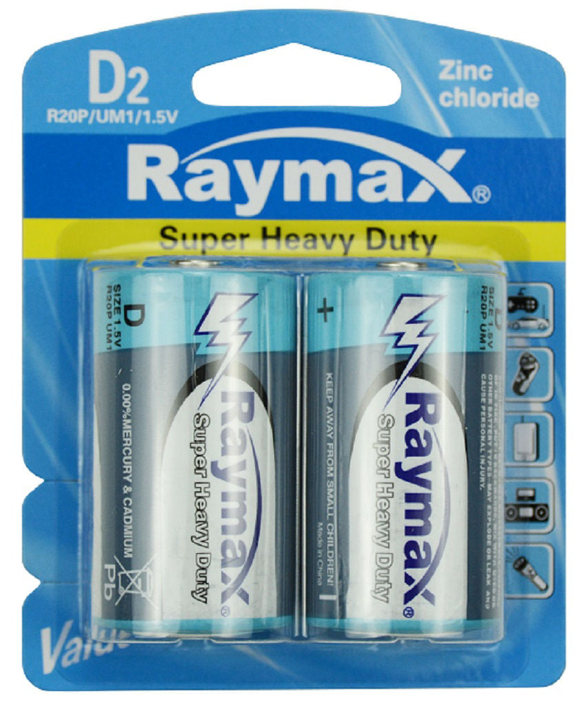Raymax batterij r20p zink d15v %c3%a0 2st