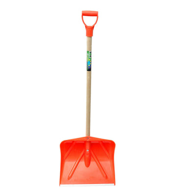 Sneeuwschop mm oranje kunststof 45cm d steel
