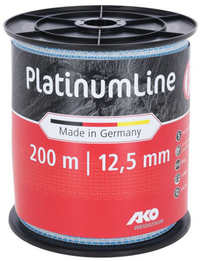 Ako platinumline schriklint 125 mm witblauw 200m