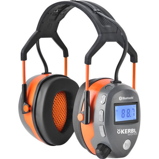 Kerbl gehoorkap works met radio en bluetooth