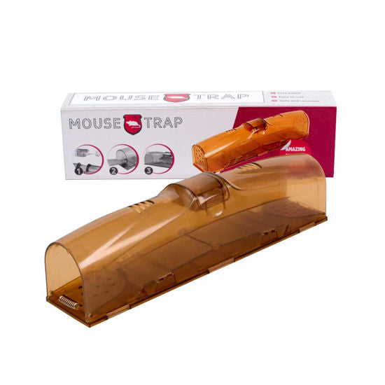 Vangkooi muis mousetrap kunststof 2 ingangen