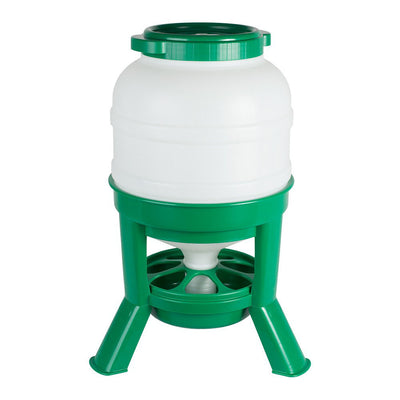 Olba hopper feeder 30ltr plastic groen