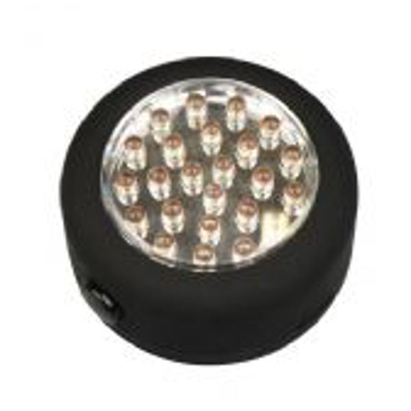 Ledget zaklamp rondo 24led haak magneet