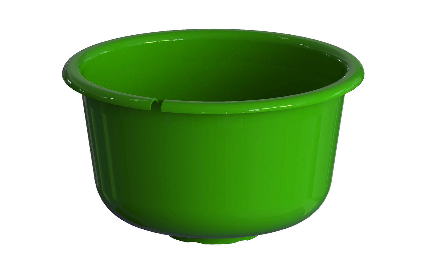 Inzetbak voederschaal kunststof groen 8l
