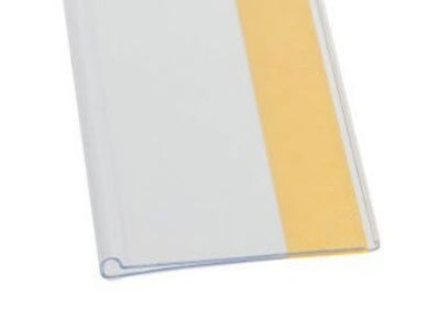 Prijsstrip 988 x 38mm plakmodel transparant