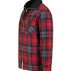 Storvik producten houthakkers fleecevest stanley thermo roodzwart 3xl