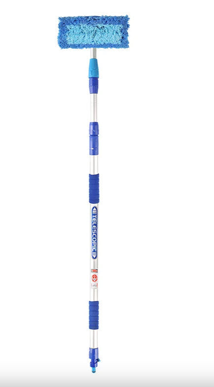 Proplus producten telescopische wasborstelset 3mtr incl spons trekker