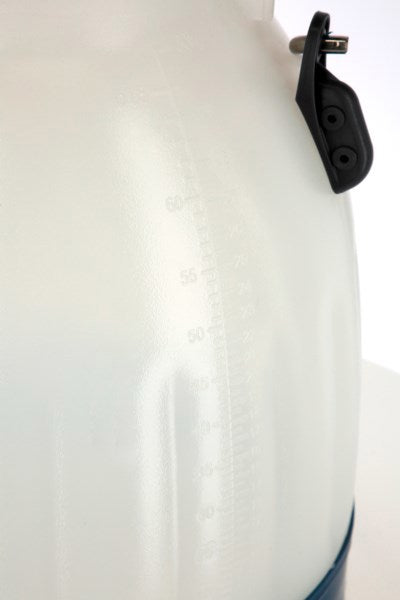 Kerbl producten melkemmer semi transparant blauw 30 liter
