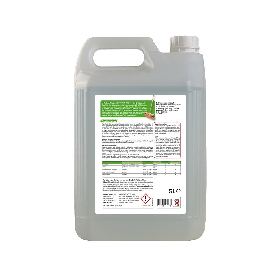 Protect garden producten flitser kant en klaar groene aanslag 5ltr