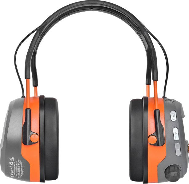 Kerbl producten gehoorkap works met radio en bluetooth