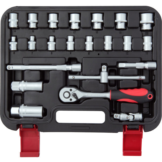 Connex producten dopsleutelset profi 3 8 22 delig