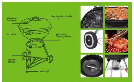 Producten bbq bol groot oe 44 x 70 cm