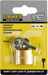 Producten hangslot superlock 20mm plus3sleutels - afbeelding 3
