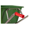 Mm producten kruiwagen 160liter poly verz onderstel ged 2 wiel 1