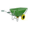 Fort producten kruiwagen fs 200l groen verz ond 2 nml wielen