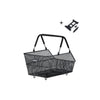 Basil fietsmand cento met mik bevestiging 14 liter 39 x 24 x 13 cm - zwart