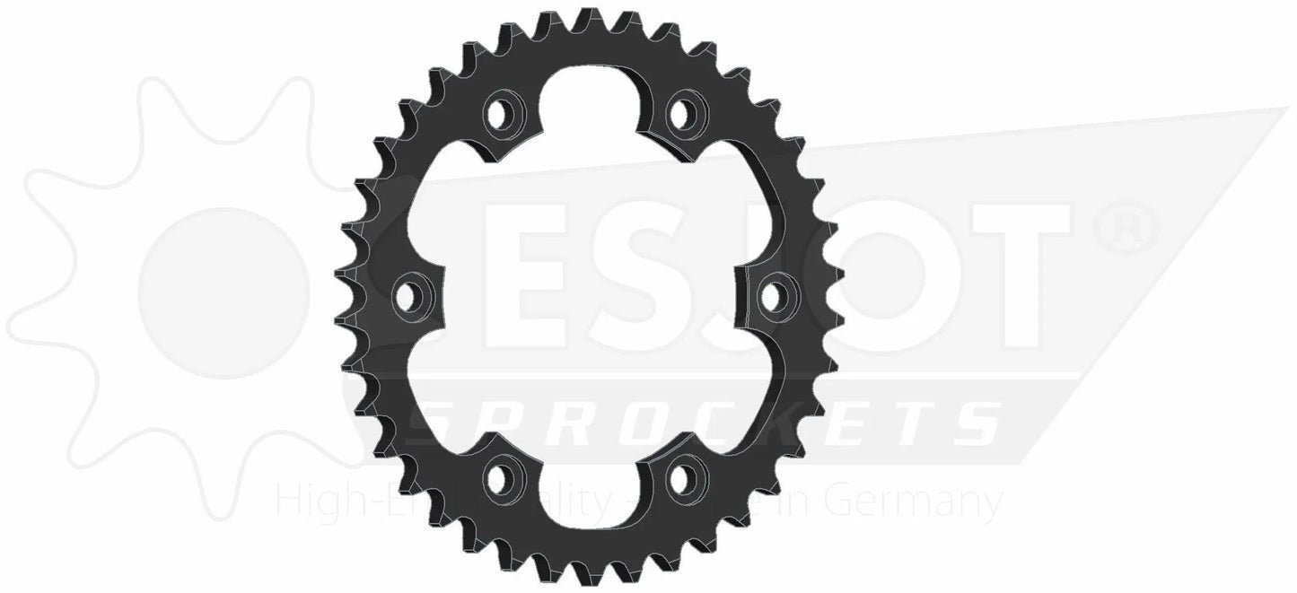 Esjot chain wheel 530 38z steel black