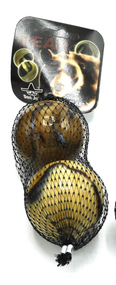 Adic knikker bonken bear 2 stuks 50 mm doorsnee