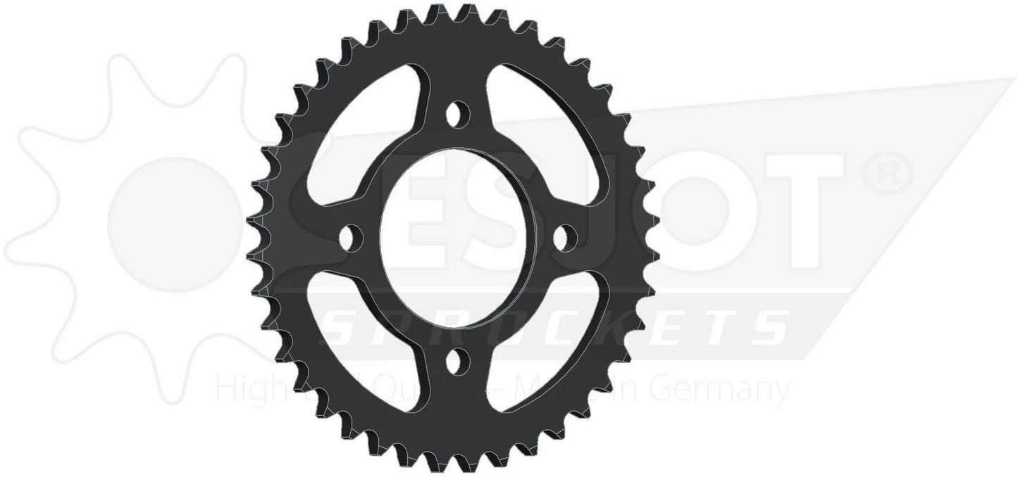 Esjot chain wheel 530 38z steel black