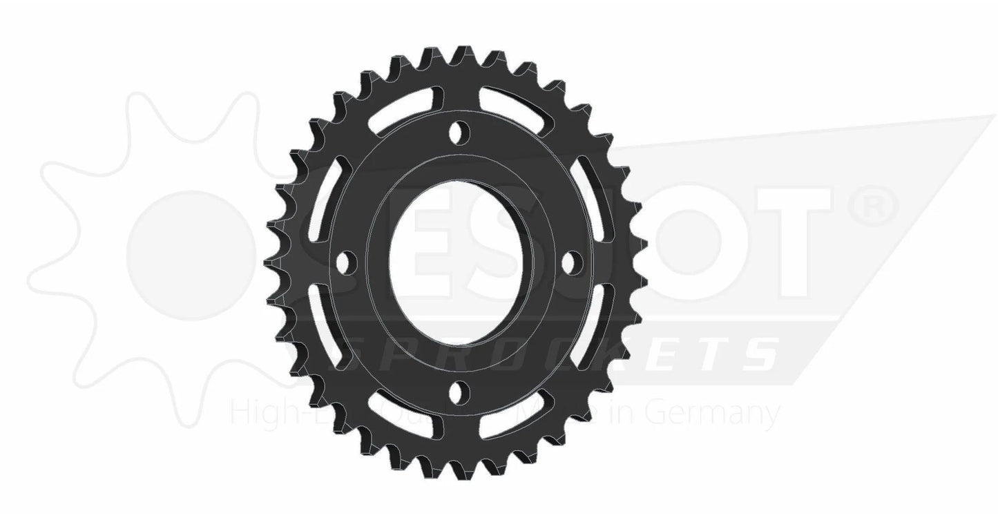 Esjot chain wheel 530 35z steel black