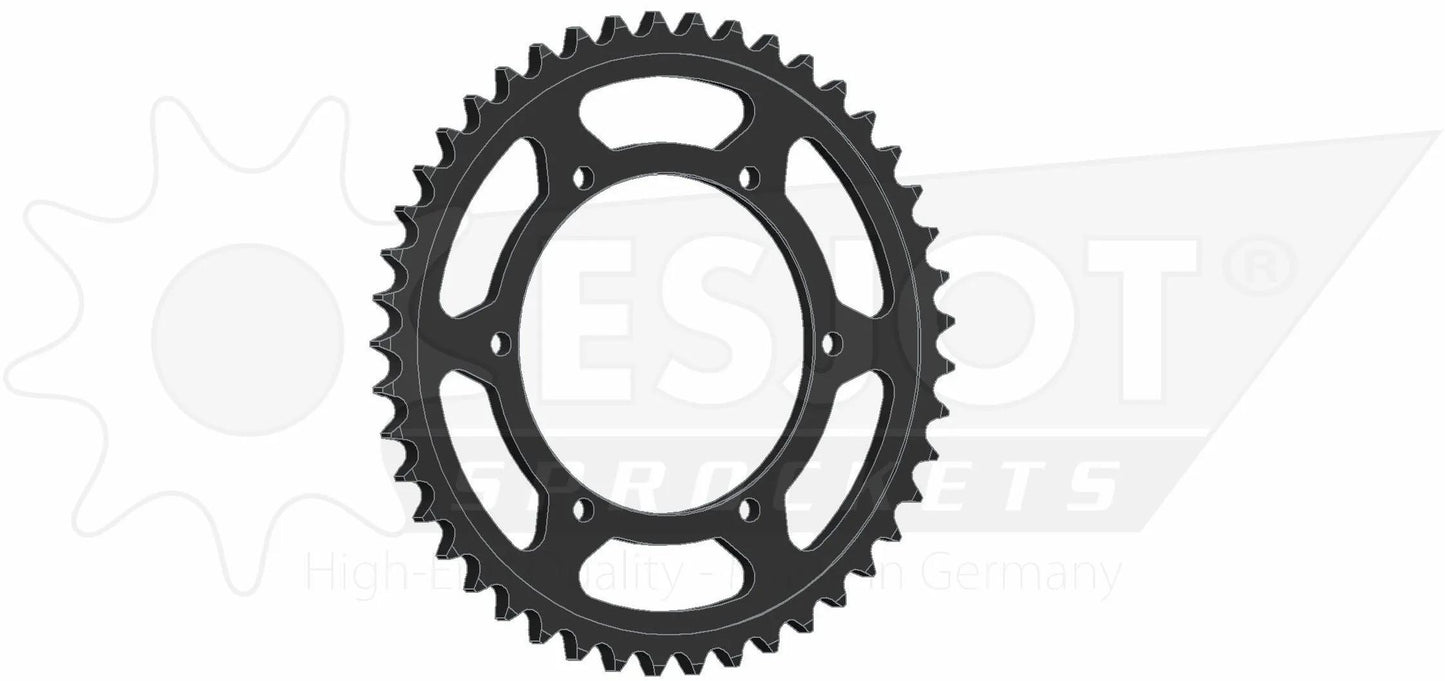 Esjot chain wheel 530 38z steel black