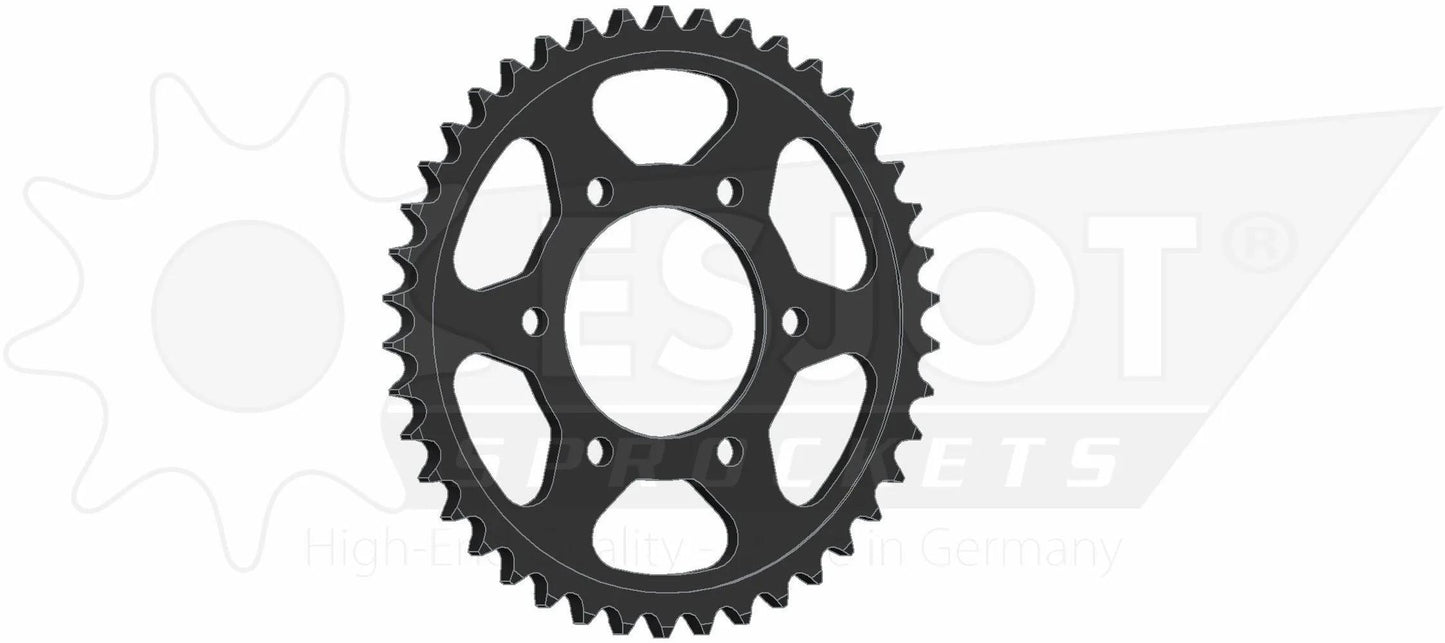 Esjot chain wheel 530 42z steel black