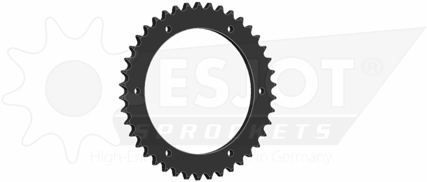 Esjot chain wheel 530 42z steel black