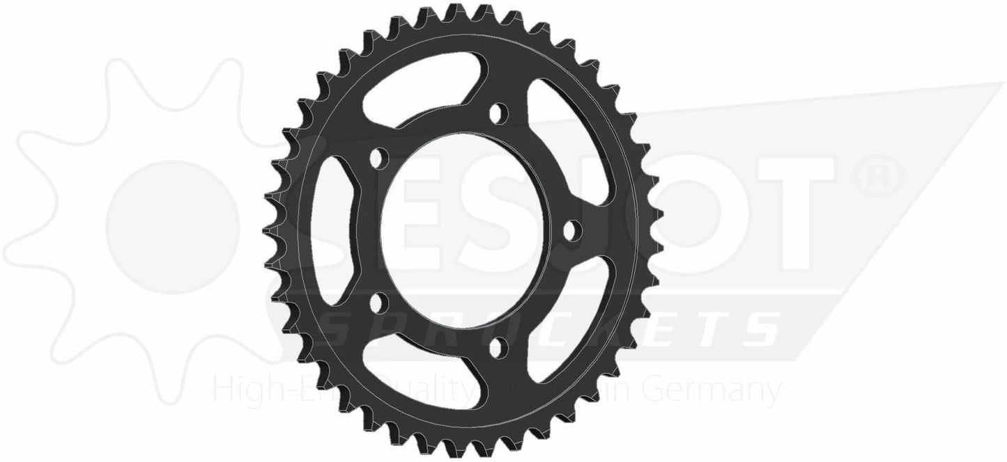 Esjot chain wheel 530 41z steel black