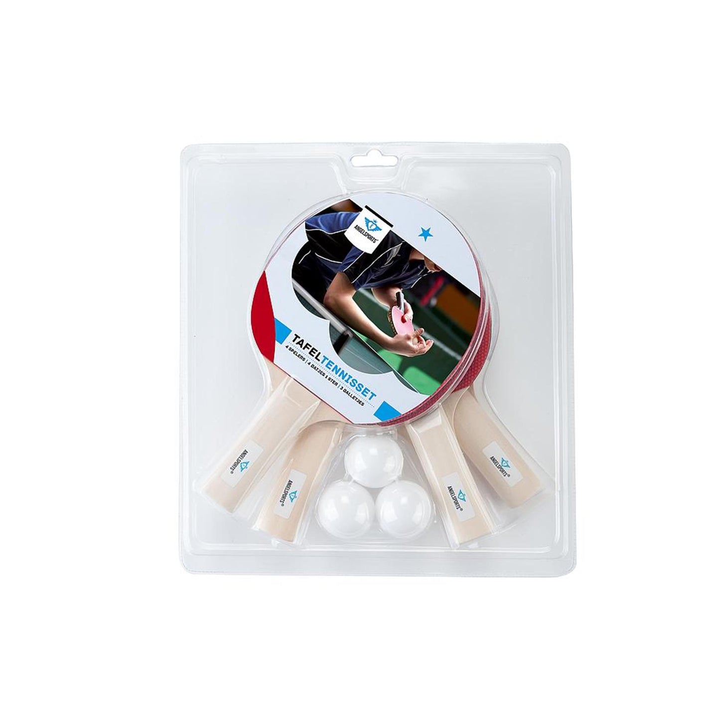 Tafeltennisset 1 ster, 7dlg.