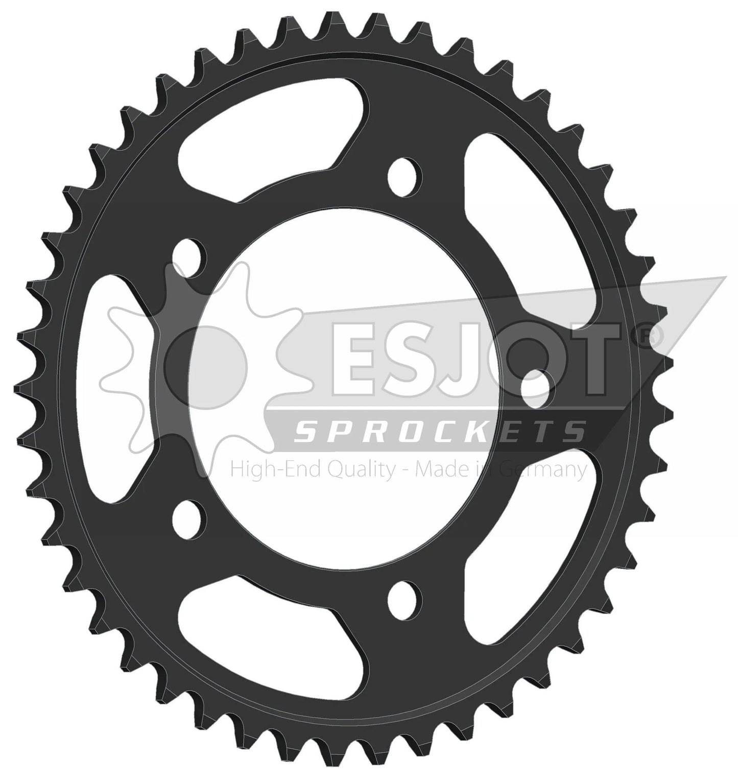 Esjot chain wheel 520 45z steel black