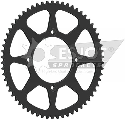 Esjot chain wheel 420 62z steel black