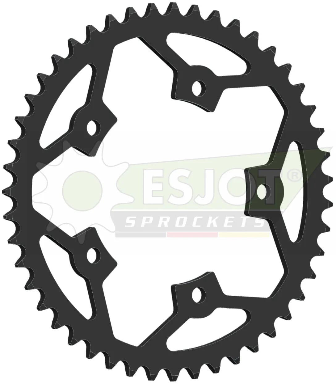 Esjot chain wheel 520 45z steel black