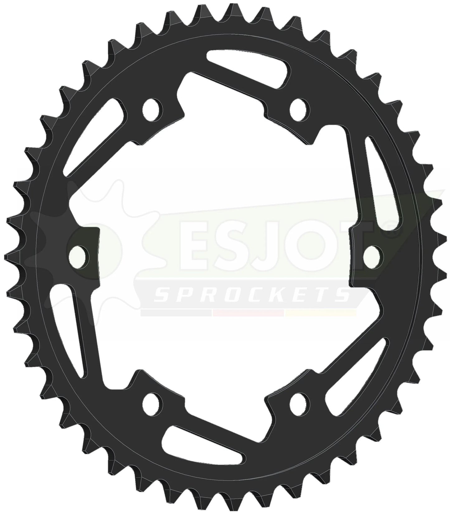 Esjot chain wheel 520 43z steel silver