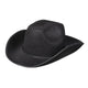 Boland cowboyhoed rodeo vilt zwart