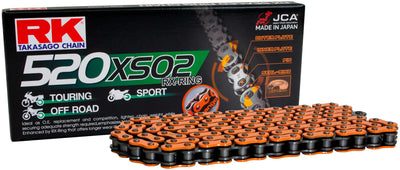 Rk chain 520 xso2 118 n orange grey open