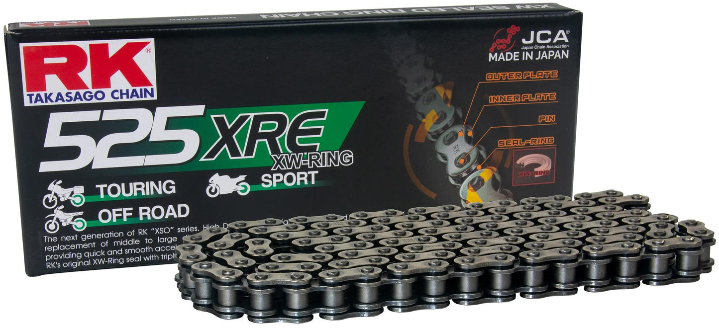 Rk chain 525 xre 120 n grey open