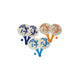 Gerkimex beachballset naturel 24,5x39 cm