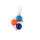 Aro houseware beachballballetjes 40mm netje a 3 stuks assorti kleuren