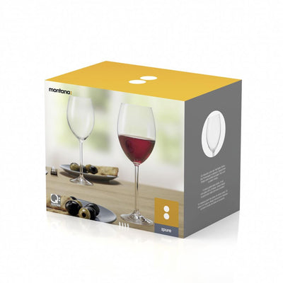 Montana pure rode wijnglas 6st 390ml