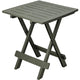 Pro garden campingtafel 50x43x43 saliegroen kunststof