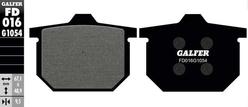 Galfer remblokken fd016 brake pad fd016 g1054 organic