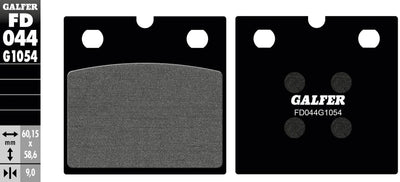 Galfer remblokken fd044 brake pad fd044 g1054 organic