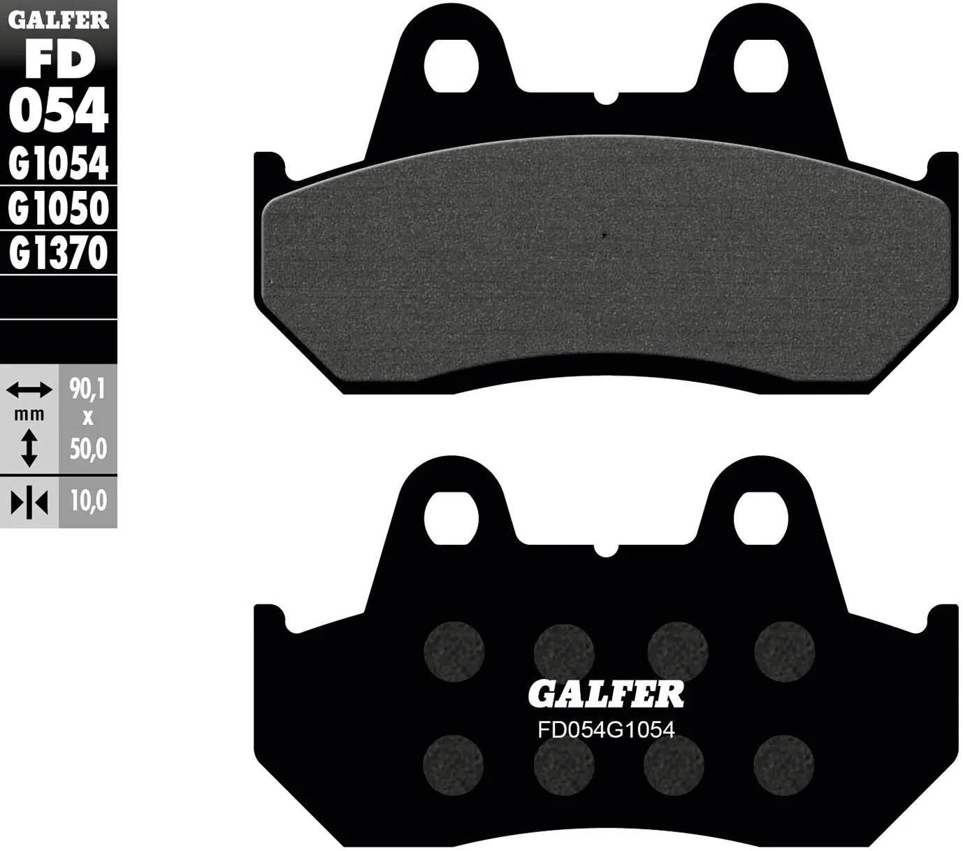 Galfer remblokken fd054 brake pad fd054 g1054 organic