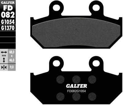 Galfer remblokken fd082 brake pad fd082 g1054 organic