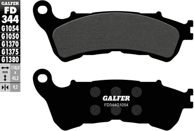 Galfer remblokken fd344 brake pad fd344 g1054 organic standard
