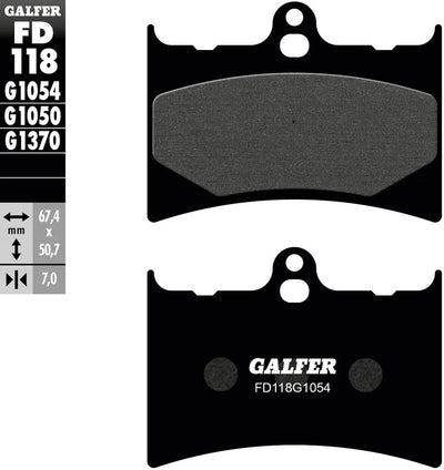 Galfer remblokken fd118 brake pad fd118 g1054 organic