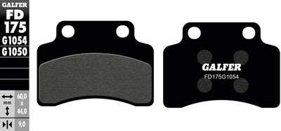 Galfer remblokken fd175 brake pad fd175 g1054 organic