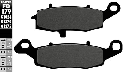 Galfer remblokken fd179 brake pad fd179 g1054 organic